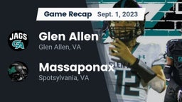 Recap: Glen Allen  vs. Massaponax  2023