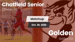Matchup: Chatfield High vs. Golden  2020