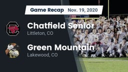 Recap: Chatfield Senior  vs. Green Mountain  2020