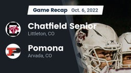 Recap: Chatfield Senior  vs. Pomona  2022