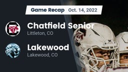 Recap: Chatfield Senior  vs. Lakewood  2022