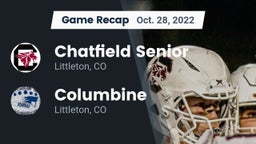 Recap: Chatfield Senior  vs. Columbine  2022