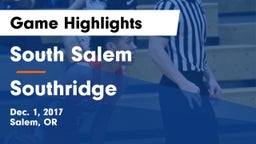 South Salem  vs Southridge  Game Highlights - Dec. 1, 2017