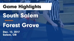 South Salem  vs Forest Grove  Game Highlights - Dec. 12, 2017
