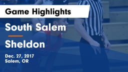 South Salem  vs Sheldon  Game Highlights - Dec. 27, 2017