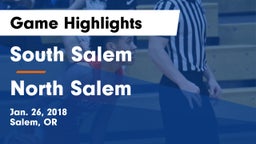 South Salem  vs North Salem  Game Highlights - Jan. 26, 2018