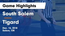 South Salem  vs Tigard  Game Highlights - Dec. 14, 2018