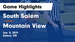 South Salem  vs Mountain View  Game Highlights - Jan. 8, 2019