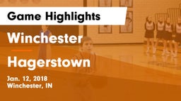 Winchester  vs Hagerstown  Game Highlights - Jan. 12, 2018