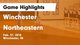 Winchester  vs Northeastern  Game Highlights - Feb. 27, 2018