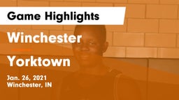 Winchester  vs Yorktown  Game Highlights - Jan. 26, 2021