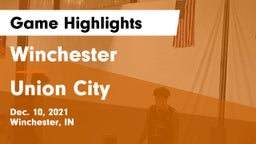 Winchester  vs Union City  Game Highlights - Dec. 10, 2021