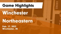 Winchester  vs Northeastern  Game Highlights - Feb. 17, 2023