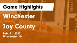 Winchester  vs Jay County  Game Highlights - Feb. 21, 2023