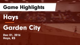 Hays  vs Garden City  Game Highlights - Dec 01, 2016