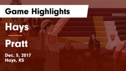 Hays  vs Pratt  Game Highlights - Dec. 5, 2017