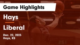Hays  vs Liberal  Game Highlights - Dec. 22, 2023