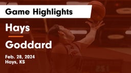 Hays  vs Goddard  Game Highlights - Feb. 28, 2024