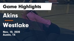 Akins  vs Westlake  Game Highlights - Nov. 10, 2020