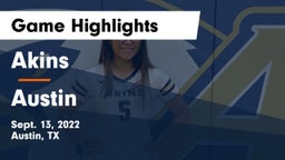 Akins  vs Austin  Game Highlights - Sept. 13, 2022