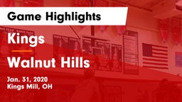 Kings  vs Walnut Hills  Game Highlights - Jan. 31, 2020