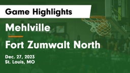 Mehlville  vs Fort Zumwalt North  Game Highlights - Dec. 27, 2023