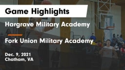 Hargrave Military Academy  vs Fork Union Military Academy Game Highlights - Dec. 9, 2021