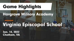 Hargrave Military Academy  vs Virginia Episcopal School Game Highlights - Jan. 14, 2022