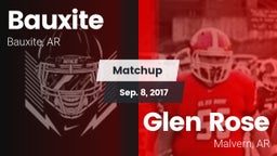 Matchup: Bauxite  vs. Glen Rose  2017
