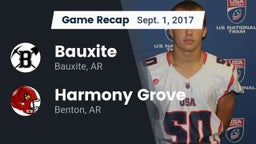 Recap: Bauxite  vs. Harmony Grove  2017