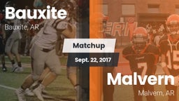Matchup: Bauxite  vs. Malvern  2017