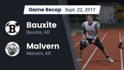 Recap: Bauxite  vs. Malvern  2017