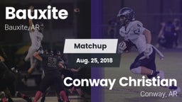 Matchup: Bauxite  vs. Conway Christian  2018