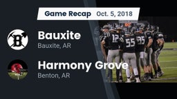 Recap: Bauxite  vs. Harmony Grove  2018