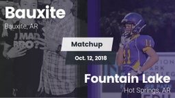 Matchup: Bauxite  vs. Fountain Lake  2018