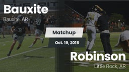 Matchup: Bauxite  vs. Robinson  2018