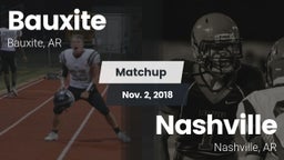 Matchup: Bauxite  vs. Nashville  2018