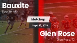 Matchup: Bauxite  vs. Glen Rose  2019