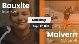 Matchup: Bauxite  vs. Malvern  2019