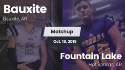 Matchup: Bauxite  vs. Fountain Lake  2019