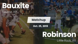 Matchup: Bauxite  vs. Robinson  2019