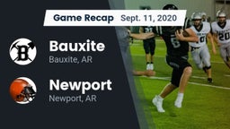 Recap: Bauxite  vs. Newport  2020