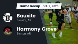 Recap: Bauxite  vs. Harmony Grove  2020