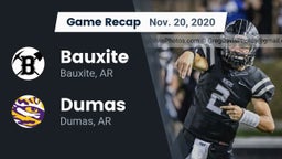 Recap: Bauxite  vs. Dumas  2020