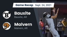 Recap: Bauxite  vs. Malvern  2021