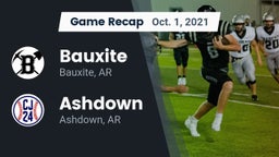 Recap: Bauxite  vs. Ashdown  2021