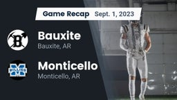 Recap: Bauxite  vs. Monticello  2023