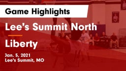 Lee's Summit North  vs Liberty  Game Highlights - Jan. 5, 2021