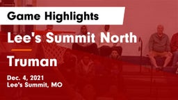 Lee's Summit North  vs Truman  Game Highlights - Dec. 4, 2021