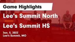 Lee's Summit North  vs Lee's Summit HS Game Highlights - Jan. 5, 2022